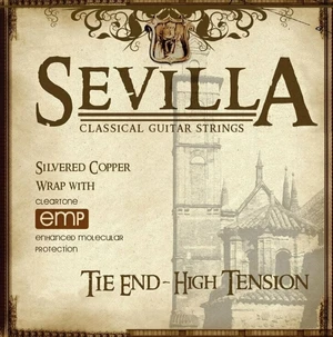 Sevilla High Tension Tie End Struny Nylonowe do Gitary Klasycznej