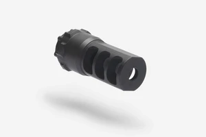 Úsťová brzda / adaptér na tlmič Muzzle Brake / kalibru 5.56 mm Acheron Corp® (Farba: Čierna, Typ závitu: M14 x 1L)