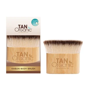 Tan Organic Bambusový kabuki štětec na tělo (Body Brush)