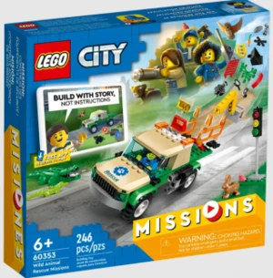 LEGO City 60353 Záchranné mise v divočině