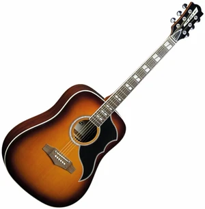 Eko guitars Ranger VI VR EQ Honey Burst Guitare Dreadnought acoustique-électrique