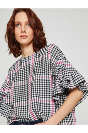 Koton Women's Checkered Blouse