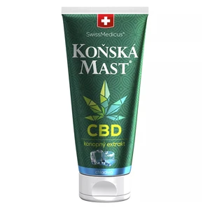 SWISSMEDICUS Koňská mast s CBD chladivá 200 ml