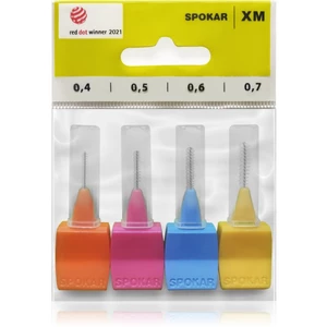 Spokar XM medzizubné kefky mix 0,4 - 0,7 mm 4 ks