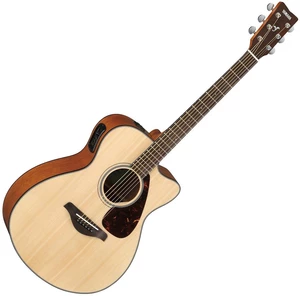 Yamaha FSX800C Natural Jumbo Elektro-Akustikgitarren