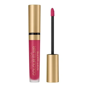 Max Factor Colour Elixir Soft Matte 4 ml rtěnka pro ženy 025 Raspberry Haze tekutá rtěnka