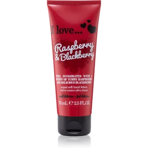 I love... Raspberry & Blackberry krém na ruky 75 ml