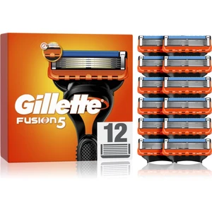 Gillette Fusion5 náhradné žiletky 12 ks