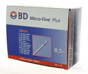 BD MICRO FINE PLUS inzulínové striekačky