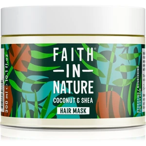 Faith In Nature Coconut & Shea hydratačná maska  pre suché a poškodené vlasy 300 ml