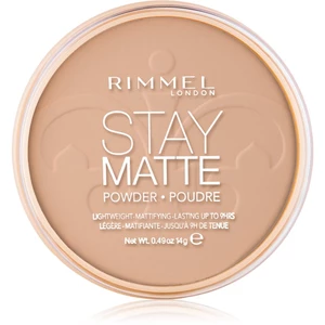 Rimmel Stay Matte púder odtieň 008 Cashmere 14 g