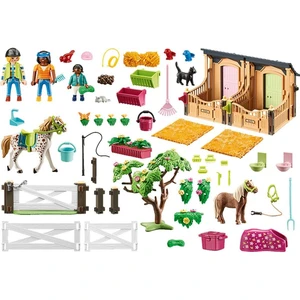 PLAYMOBIL® 70995 Výuka jízdy na koni s koňskými stájemi