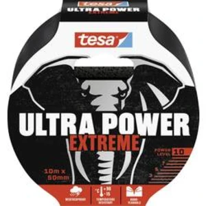 Instalatérská izolační páska tesa ULTRA POWER EXTREME 56622-00000-00, (d x š) 10 m x 50 mm, černá, 1 ks