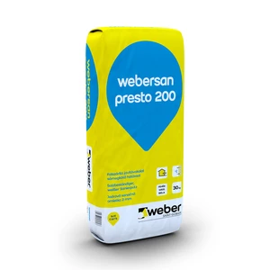 Omietka sanačná webersan presto 200 30 kg