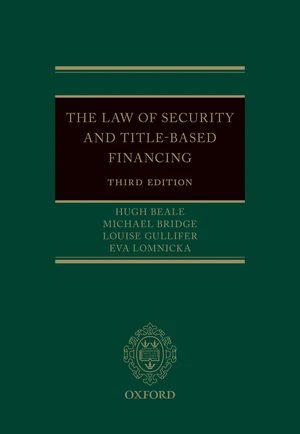 The Law of Security and Title-Based Financing