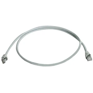 Telegärtner L00000A0081 RJ45 sieťové káble, prepojovacie káble CAT 6A S/FTP 1.00 m sivá UL certifikácia, samozhášavý, s