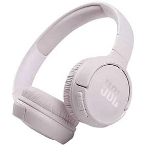 JBL Tune 510BT Bluetooth Hi-Fi slúchadlá On Ear na ušiach Headset, zložiteľná ružová