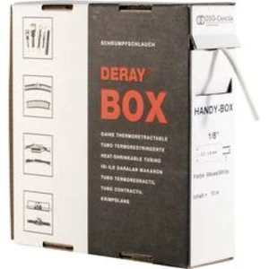 Smršťovací bužírka bez lepidla DSG Canusa DERAY-Box 8610024012 2:1, -55 - +125 °C, 2.40 mm, transparentní, 10 m