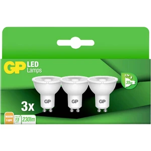 GP Batteries 740GPGU10087427B3 LED  En.trieda 2021 F (A - G) GU10 klasická žiarovka 3.7 W teplá biela (Ø x d) 50 mm x 55