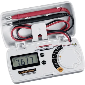 Laserliner MultiMeter Pocket Box ručný multimeter  digitálne/y  CAT II 250 V Displej (counts): 3.5