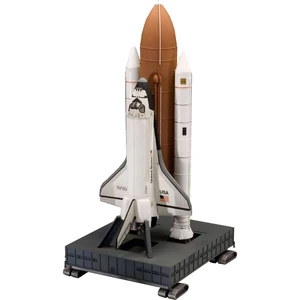 Revell 04736 Space Shuttle Discovery & Booster vesmírny model, stavebnica 1:144