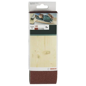 Bosch Accessories  2609256216 brúsny pás  Zrnitosť 40  (d x š) 533 mm x 75 mm 3 ks