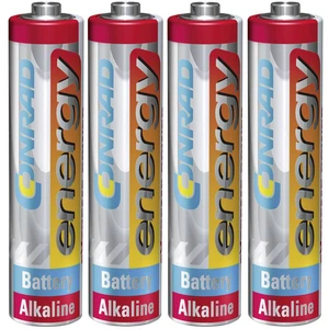 Conrad energy Extreme Power LR03 mikrotužková batérie typu AAA  alkalicko-mangánová  1.5 V 4 ks