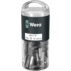 Wera 867/1 Z TORX® DIY 100 SiS 05072451001 bit Torx T 30 nástrojová ocel legované, vysoko pevné D 6.3 100 ks