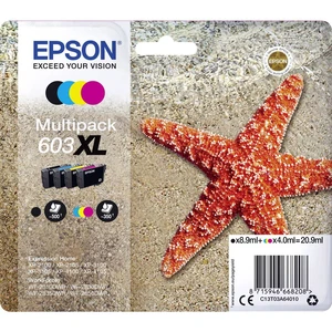 Epson Ink set T03A64, 603XL originál  čierna, zelenomodrá, purpurová, žltá C13T03A64010