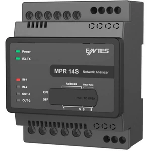 ENTES MPR-16S-21-M3607 digitálny merač na DIN lištu ENTES MPR-16S-21 M3607 DIN multimeter bez displeja RS485 2x digitáln