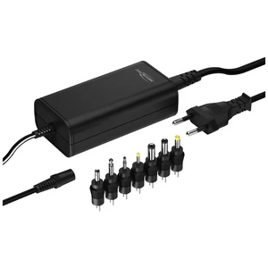 Ansmann 1201-0025 zásuvkový adaptér s redukciami, nastaviteľný 15 V/DC, 13.5 V/DC, 12 V/DC, 9 V/DC, 7.5 V/DC, 6 V, 5 V/D