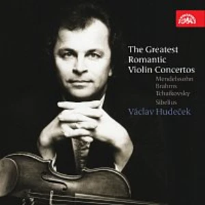 Václav Hudeček – Největší romantické houslové koncerty - Mendelssohn, Brahms, Čajkovskij & Sibelius CD