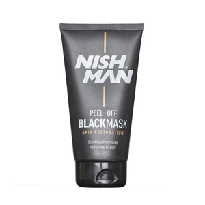 Nish Man Čierna maska na tvár Nish Man Peel-Off Blackmask (150 ml) - Black