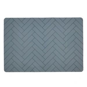 Modré silikónové prestieranie Södahl Tiles, 33 x 48 cm