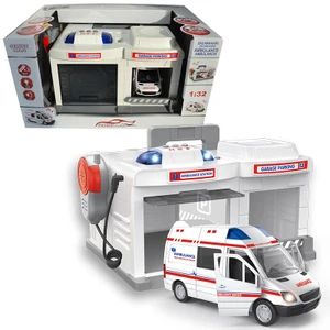 Kufřík garáž Ambulance 1:32