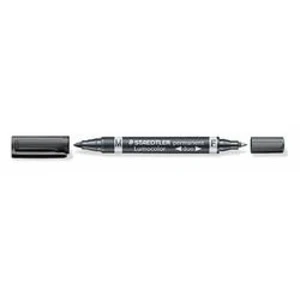 Staedtler Lumocolor duo 348 348-9 permanentní popisovač , černá