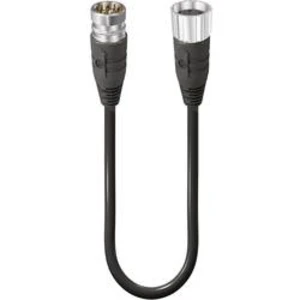 Připojovací kabel pro senzory - aktory Lumberg Automation RSUF 12-RKU 12-256/1 M 14699 zástrčka, rovná, spojka, rovná, 1.00 m, 1 ks