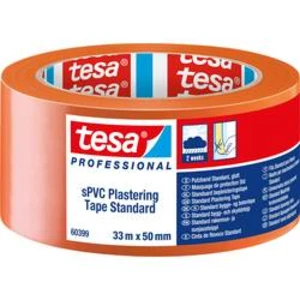 Plastering tape tesa SPVC 60399-00001-01, (d x š) 33 m x 50 mm, kaučuk, oranžová, 1 ks