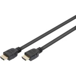 HDMI kabel Digitus [1x HDMI zástrčka - 1x HDMI zástrčka] černá 3.00 m