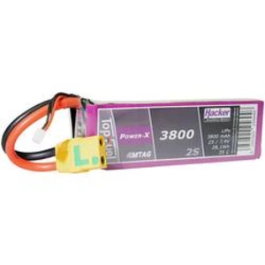 Akupack Li-Pol (modelářství) Hacker 93800261, 7.4 V, 3800 mAh