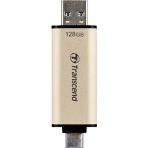 USB flash disk Transcend JetFlash 930C TS128GJF930C, 128 GB, USB 3.2 (Gen 1x1) , USB-C™, zlatá