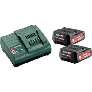 Akumulátor do nářadí a nabíječka, Metabo 685300000, 12 V, 2 Ah, Li-Ion akumulátor