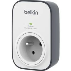 Mezizásuvka s přepěťovou ochranou Belkin BSV102ca, 12 kA, bílá, šedá