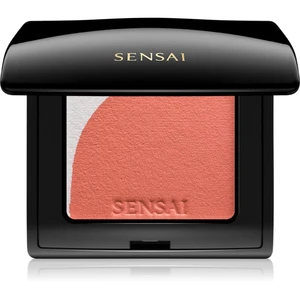 Sensai Blooming Blush rozjasňující tvářenka se štětečkem odstín 04 Blooming Orange 4 g