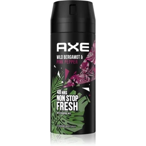 Axe Wild Fresh Bergamot & Pink Pepper deodorant a tělový sprej 150 ml