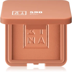 3INA The Blush kompaktní tvářenka odstín 590 Brown Red 7,5 g