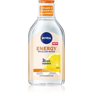 Nivea Energy osvěžující micelární voda s vitaminem C 400 ml