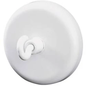 Dahle 95861 magnet, (Ø x v) 47 mm x 32 mm, kulatý, s hákem, bílá, 1 ks