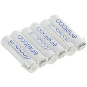 Akupack Ni-MH 6 AAA pájecí špička ve tvaru U Panasonic eneloop Reihe F1x6 132321, 750 mAh, 7.2 V