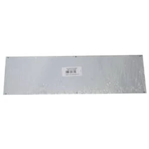 Část čelního panelu Proma 138087, (š x v x h) 431,5 x 128,5 x 2 mm, hliníková